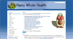 Desktop Screenshot of harriswholehealth.com